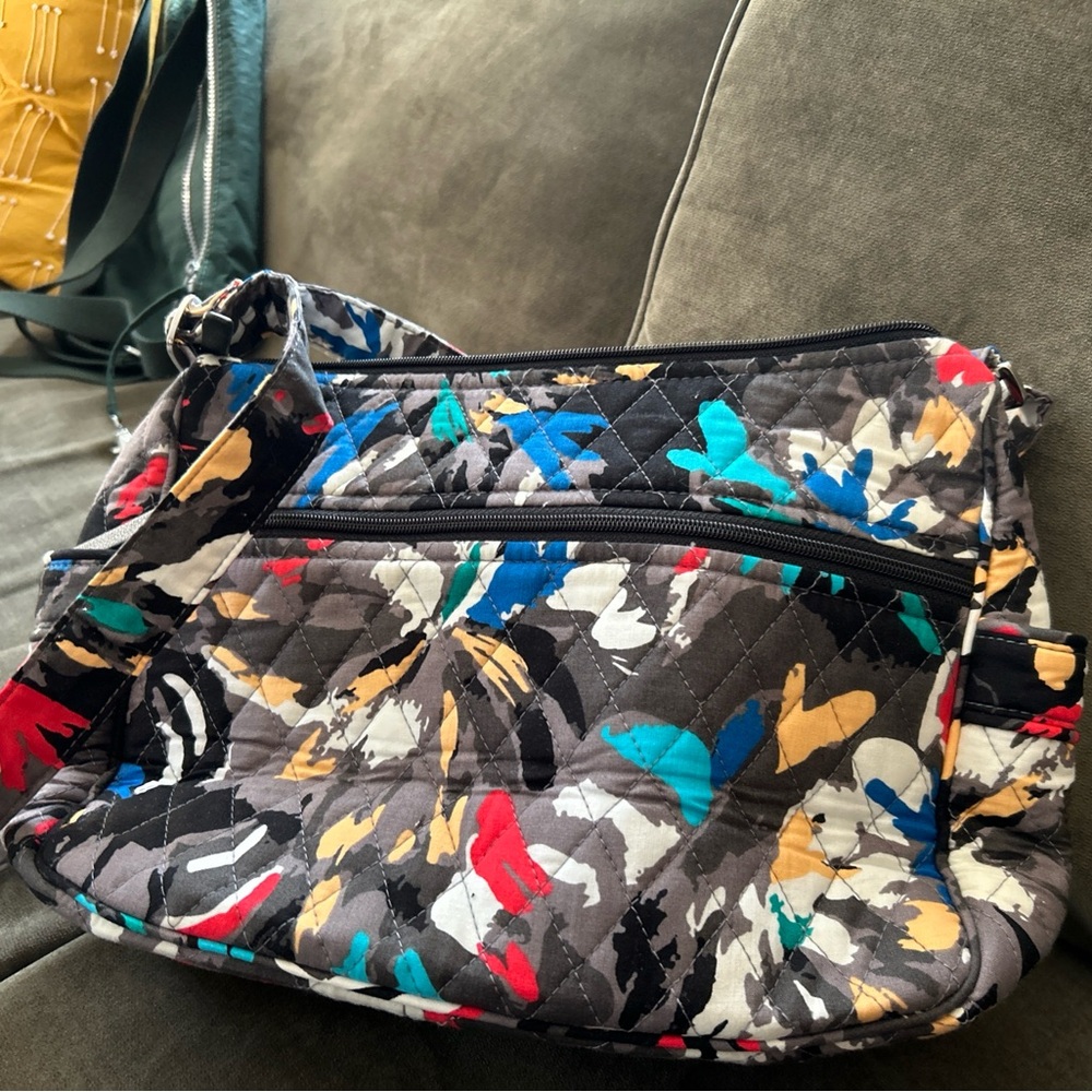Multicolor Quilted Women's Bag